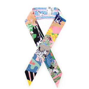 Hermes En Liberte Silk Twilly